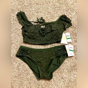 Becca 2 piece bathing suit.